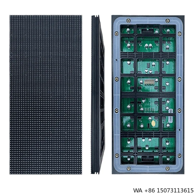 

Уличный светодиодный модуль P3.076 Full RGB с высокой частотой обновления, водонепроницаемый IP65, 320x160 мм, 4 мм