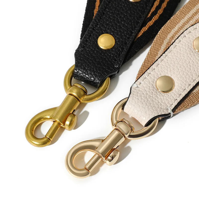 New Adjustable Canvas Crossbody Belts Shoulder Strap For Guccii Totee Handbag Replacement Strap Accessories