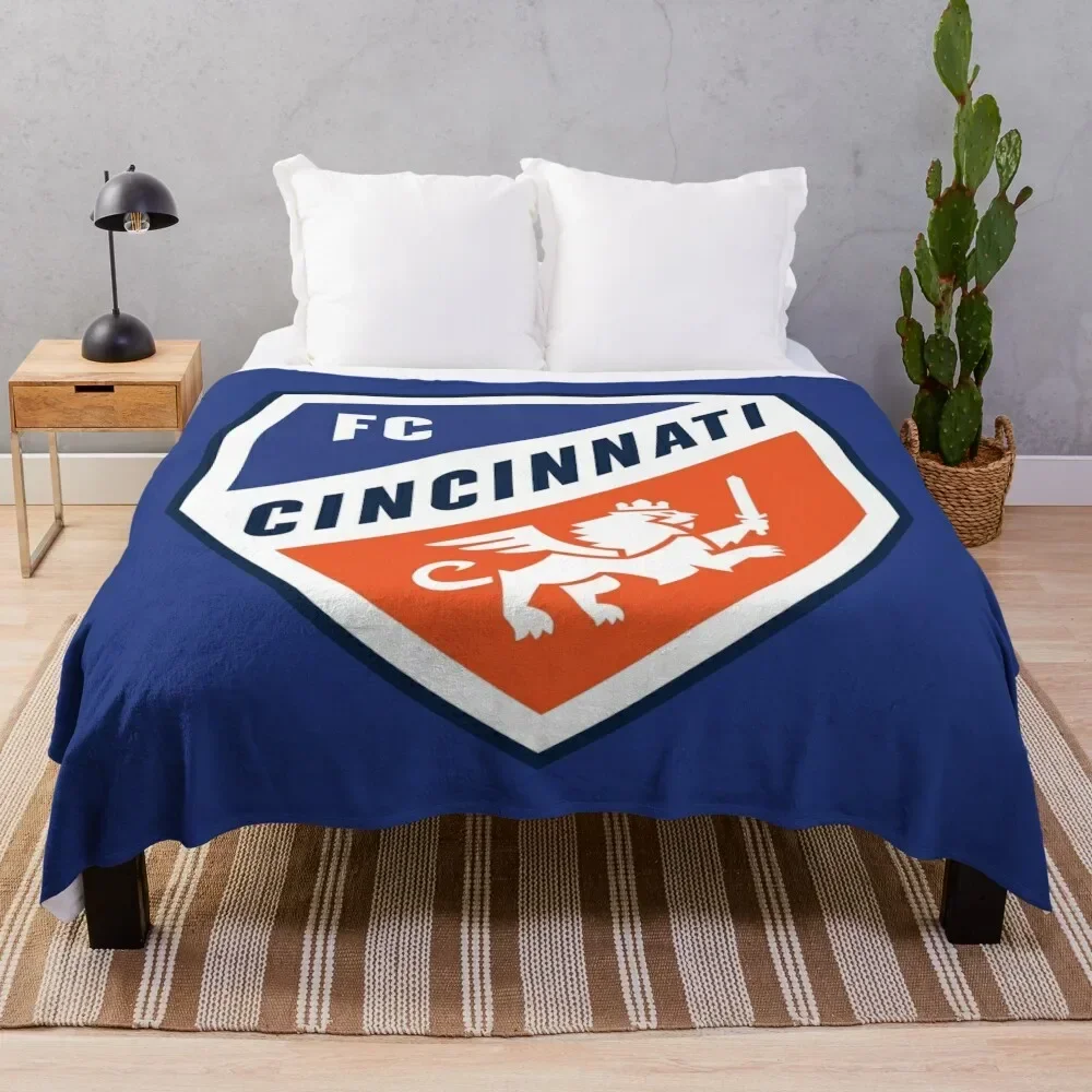 The-Cincinnati-Club Throw Blanket heavy to sleep Multi-Purpose Summer Blankets