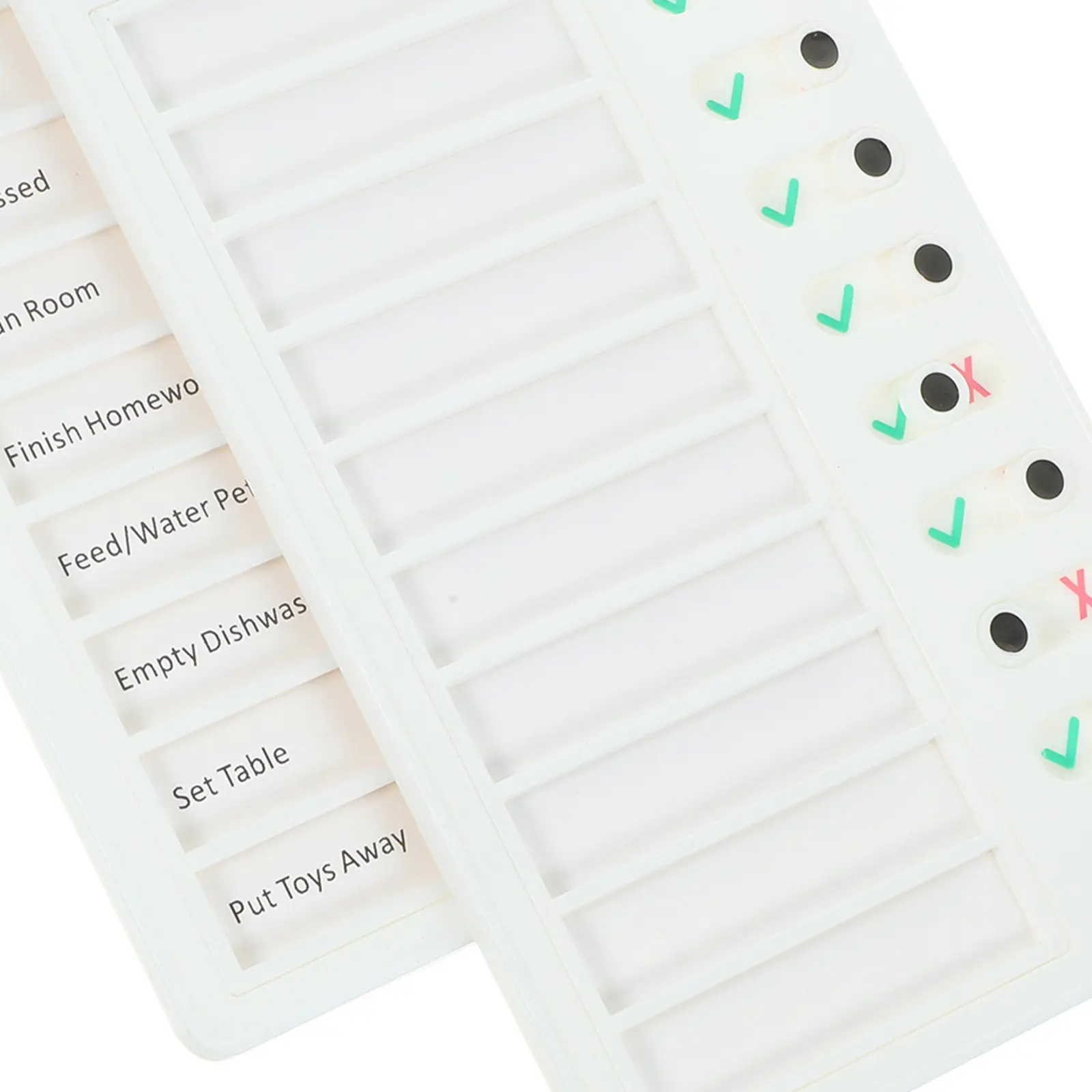 30Pcs Replaceable Paper for 's Self-Discipline Chore Chart DIY Schedule Chart Behavior Management Tool view 2