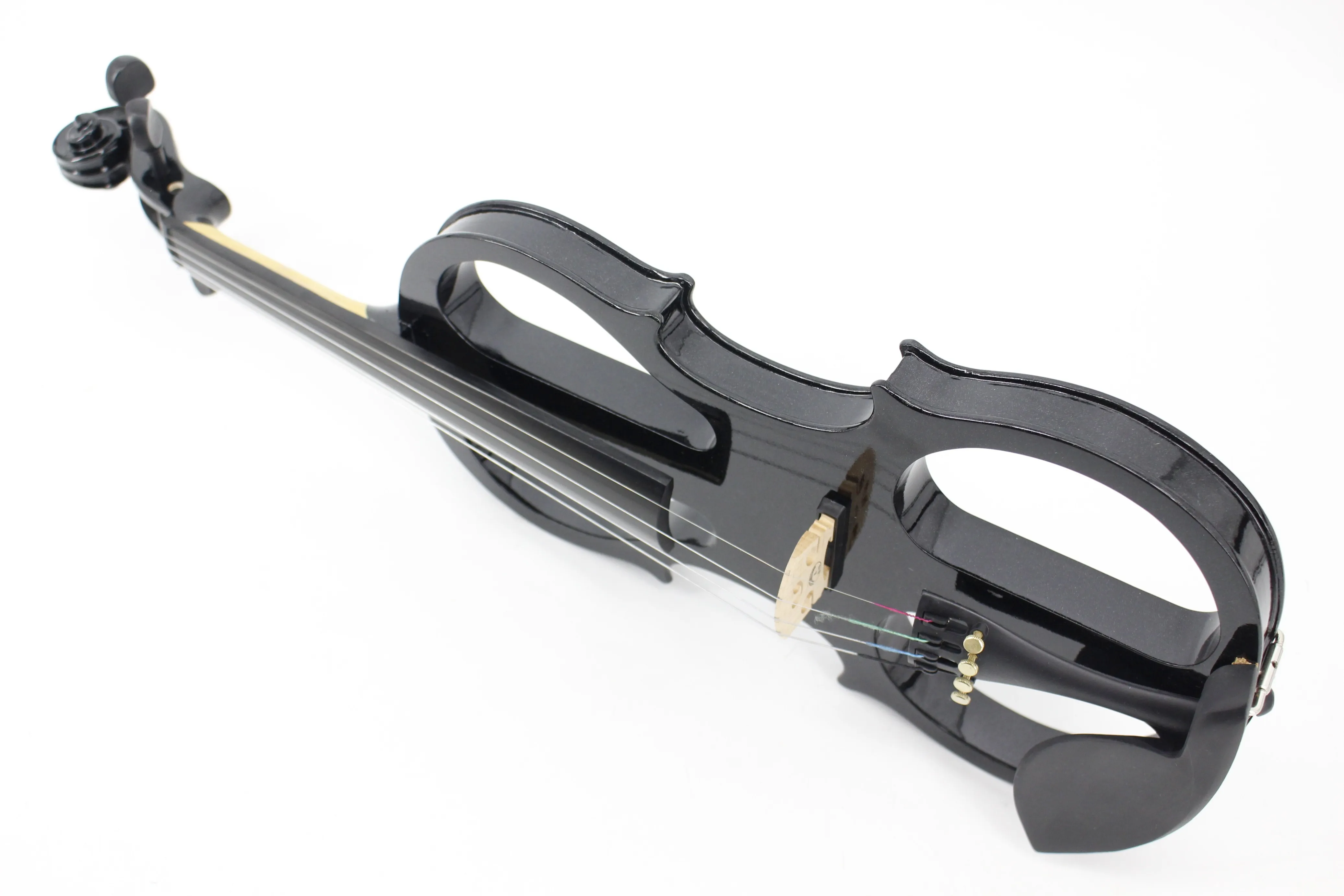 

4/4 Size With Case Bow Strings For Beginner Students Solid Wood Electric Violin