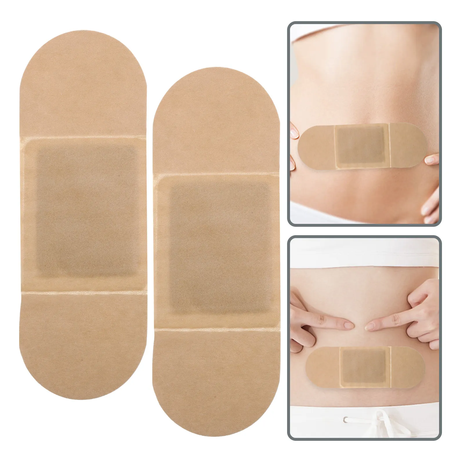 

5pcs Moxibustion Sticker Heat Activated Warm Pad For Pain Relief Joint Knee Cervical Support Wormwood Therapy Patch Health Care