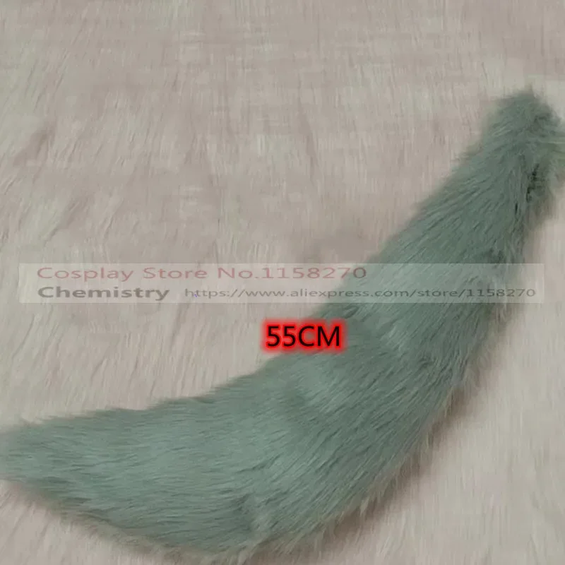 BEASTARS WOLF Legoshi Cosplay Telinga Ekor 55CM