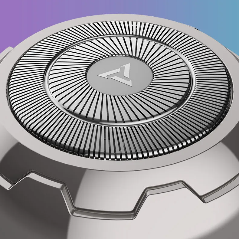 Rasoio elettrico da uomo self-service calvo macchina rasoio ricaricabile USB a doppio uso