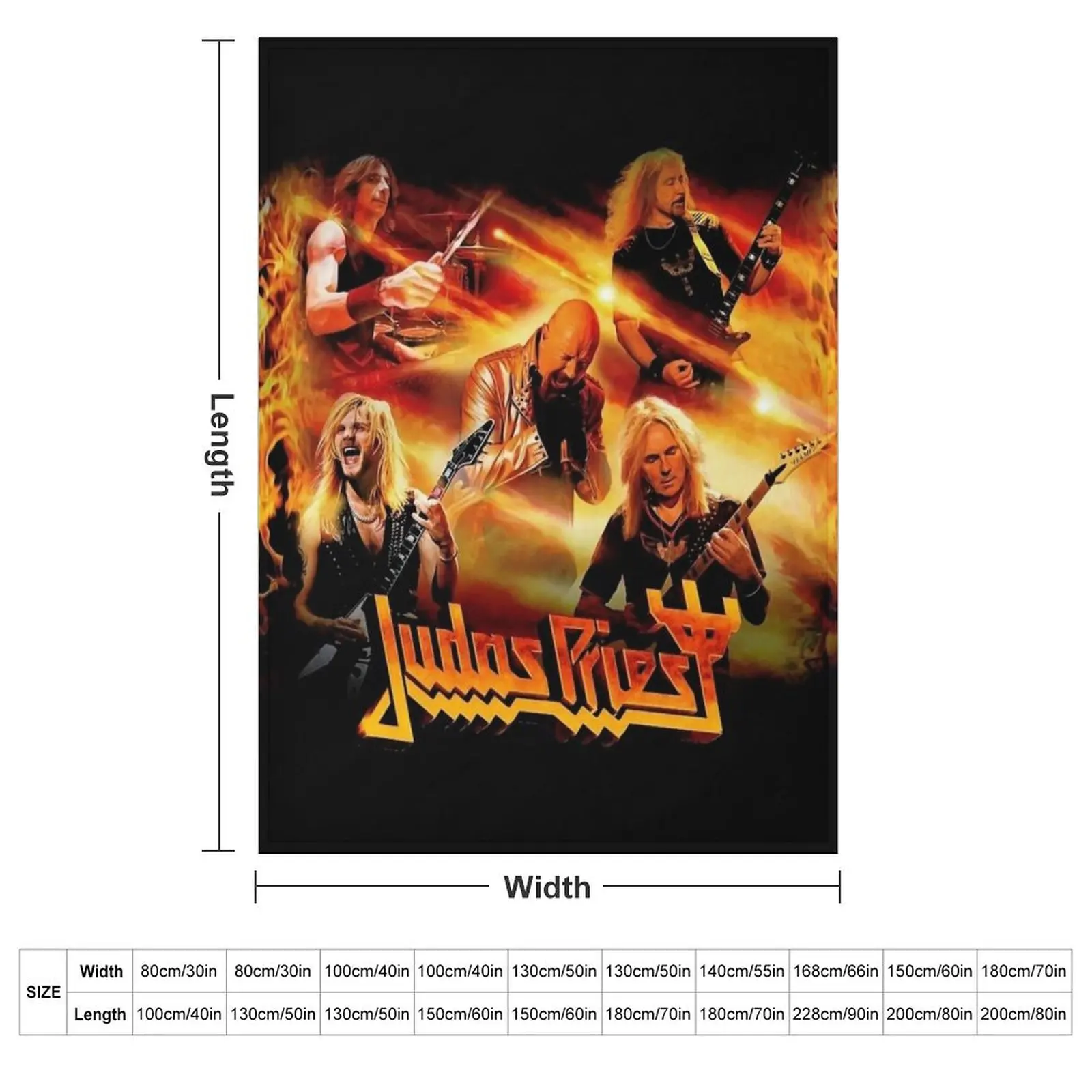 HFGRJH--- JUDAS PRIEST --- METALCORE Throw Blanket Quilt christmas decoration Blankets