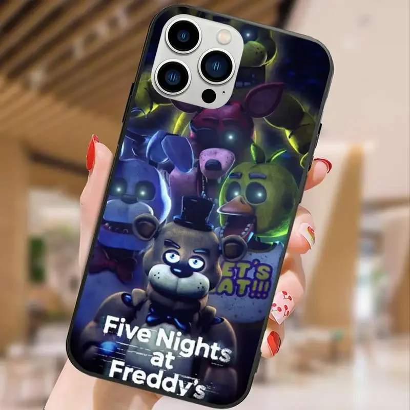 Five-Nights-At-Freddys Phone Case For iPhone 14 13 12 11 Pro Max Mini XS XR