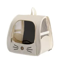 Transportín plegable antirrayas para gato: cápsula calma coche y viaje