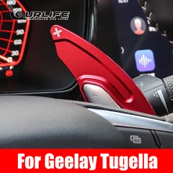 Lenkrad Paddle Verlängerung Shift Abdeckung Für Geely Tugella FY11 2019 2020 2021 2022 Zubehör Stikcer