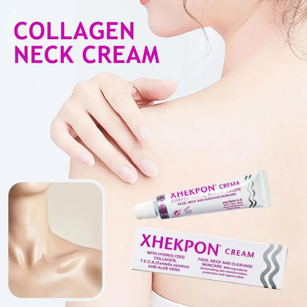 40ML Skin Care Neck Creams Collagen Neck And Chest Wrinkle Creams Moisturizing Lifting Firming Beauty Cream Xhekpon Skin Care