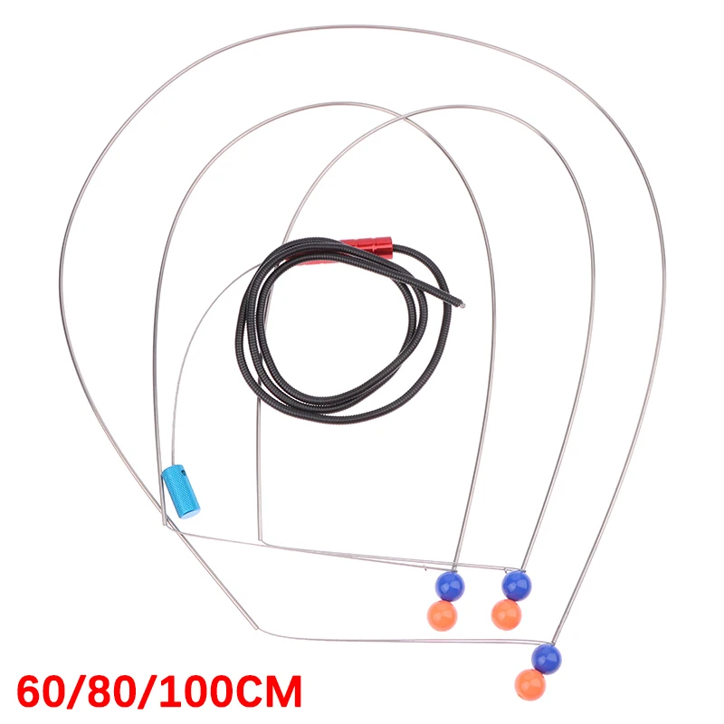 

Professional 60/80/100CM Lock-smith Supplies Tools Stainless Steel Steel Wire Ball For Auto Pull Rope Car Door Lock Opener Tool