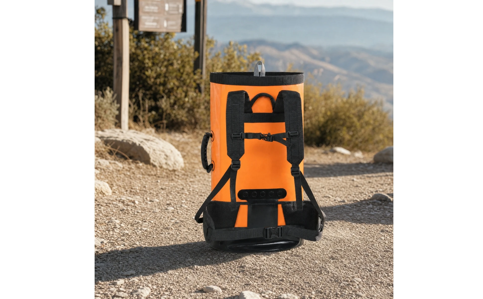 Rope Bag with Shoulder Straps Heavy-Duty Rope Storage Backpack Climbing Backpack Long-Lasting Outdoor Gear Bag Tough