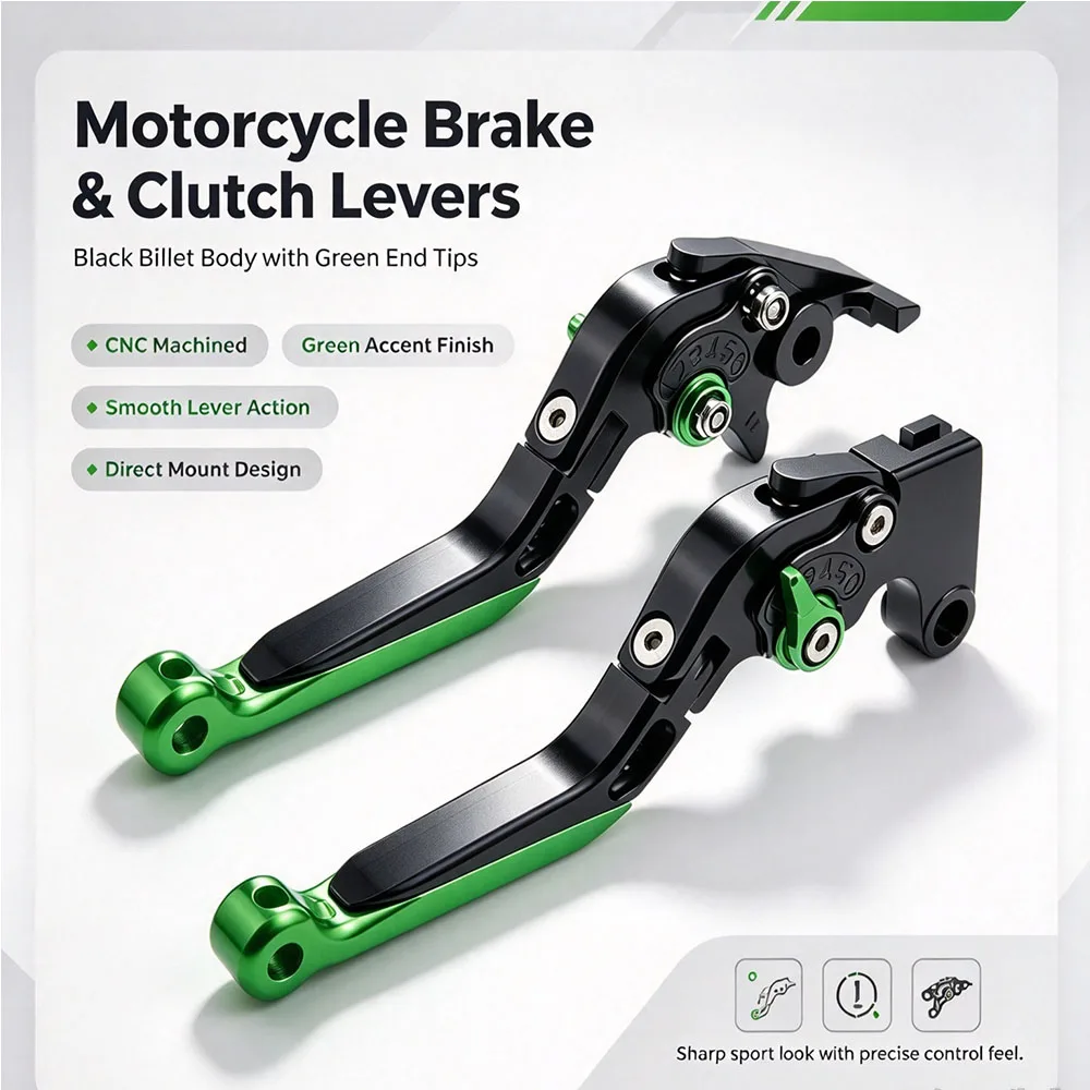 For Kawasaki Versys 650 VERSYS 650cc 2009-2014 Motorcycle CNC Folding Extendable Brake Clutch Levers Adjustable Set Aluminum