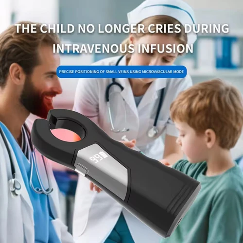Imagen 2 del producto Detector de Venas Médico, Escáner Infrarrojo de Venas LED, Localizador de Vasos Sanguíneos Portátil, Dispositivo Buscador de Venas, Lámpara USB