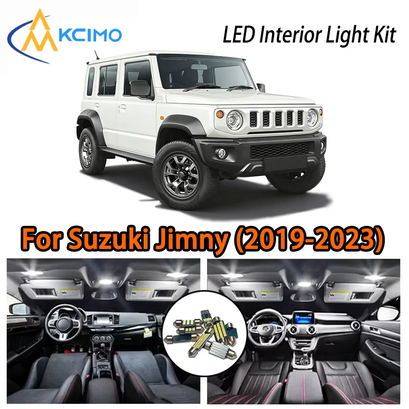 

KCIMO For Suzuki Jimny (2019-2023) Premium LED Interior Kit - 2 Colors , Quick Installation, Long-Lasting