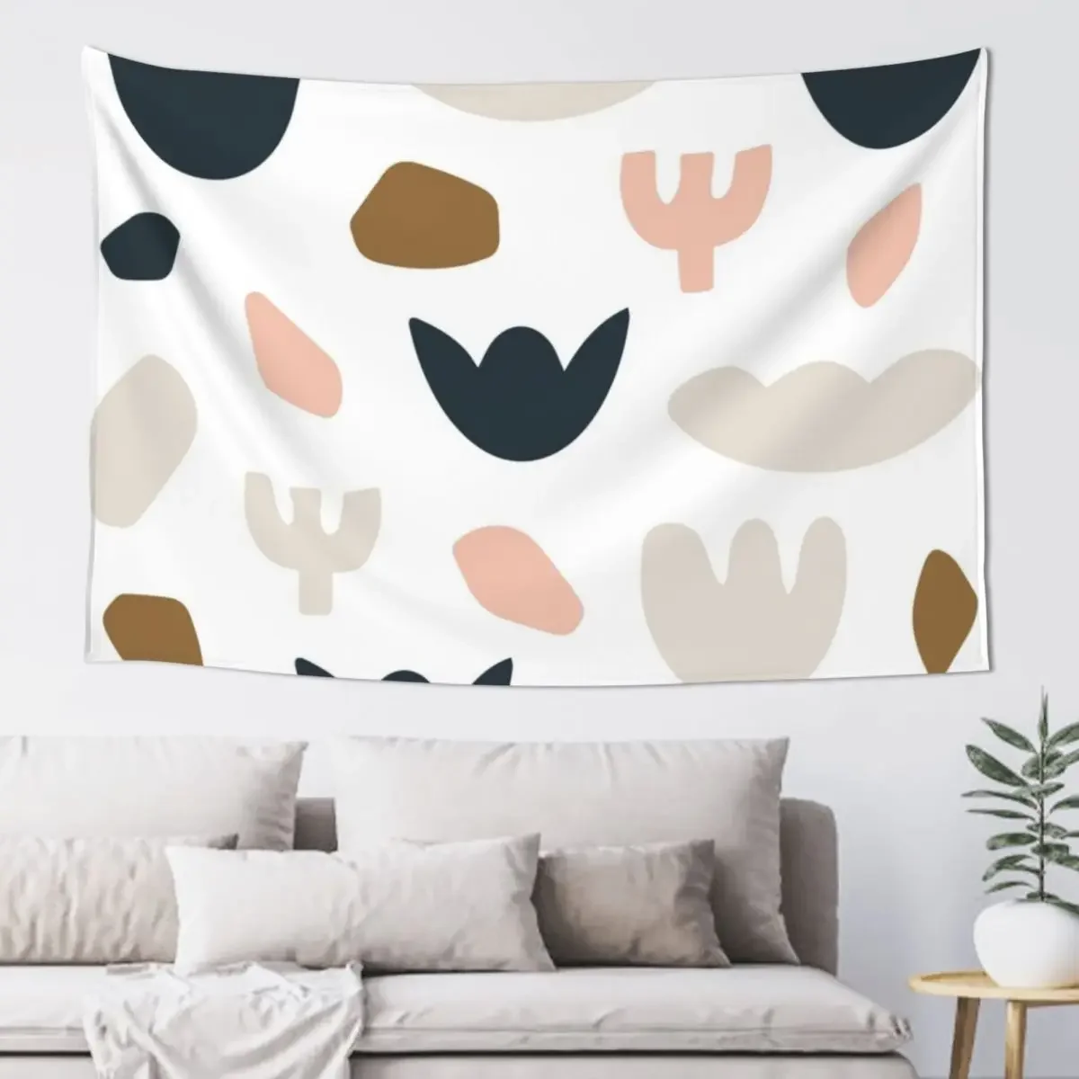 

Abstract Floral Art Tapestry Aesthetic Decoration Room Aesthetic Tapestry
