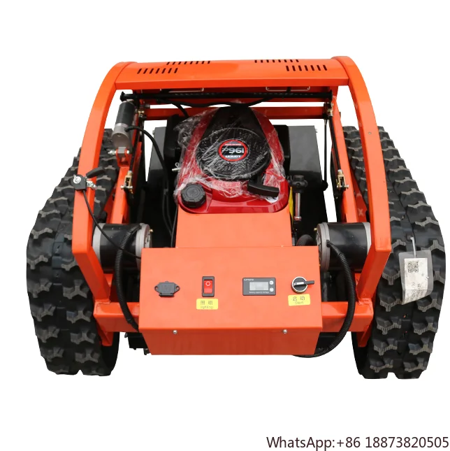 

Factory direct supply professional remote control lawn mower grass cutter slope lawn mowers