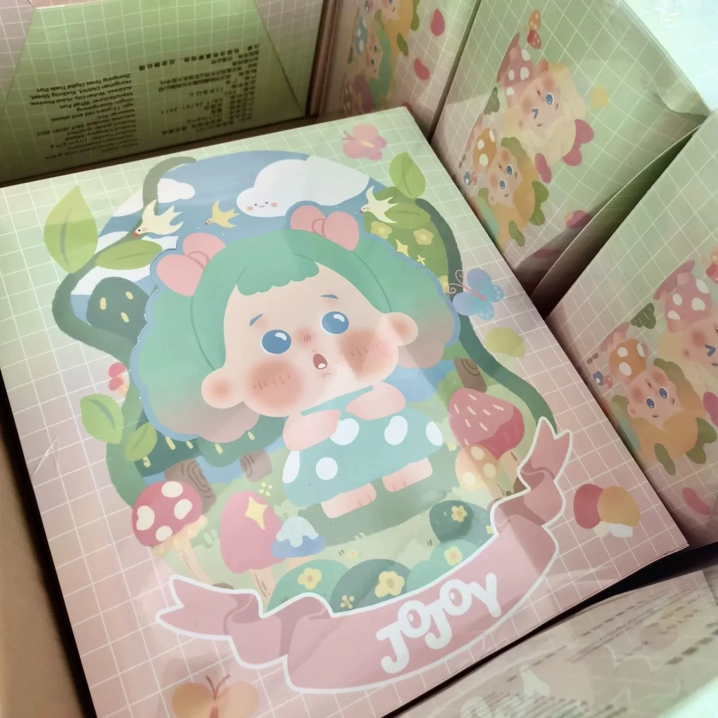 Modna Zabawka Dimensions Zone: Oryginalna, Nowa, Dostępna od Ręki, Pierwsza Generacja Jojo Yee Jojoy Grzybek Grzybek Meng Li Blind Bag