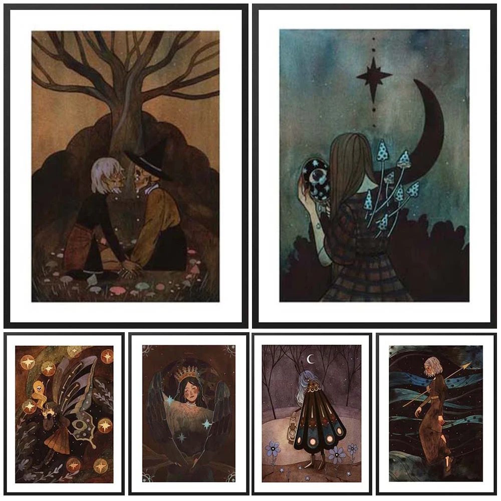 

Fragile Found Lost See You In Starlight Nordic Poster Wall Pictures For Living Room Wall Art Canvas Painting Decor Unframed