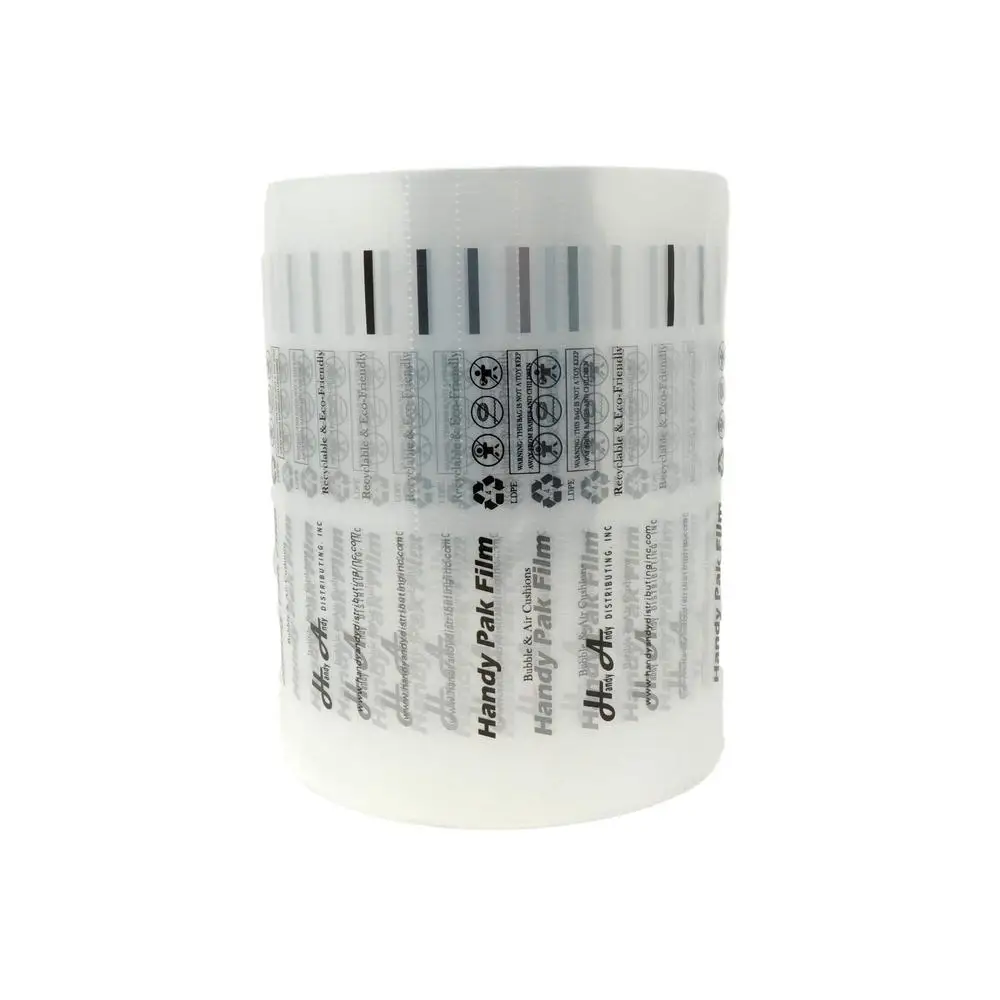 Air Pillow Cushion Film Roll Mini Pak'R Machine Compatible 984Ft Length LDPE Material Easy Tear Perforations Inflated Thickness