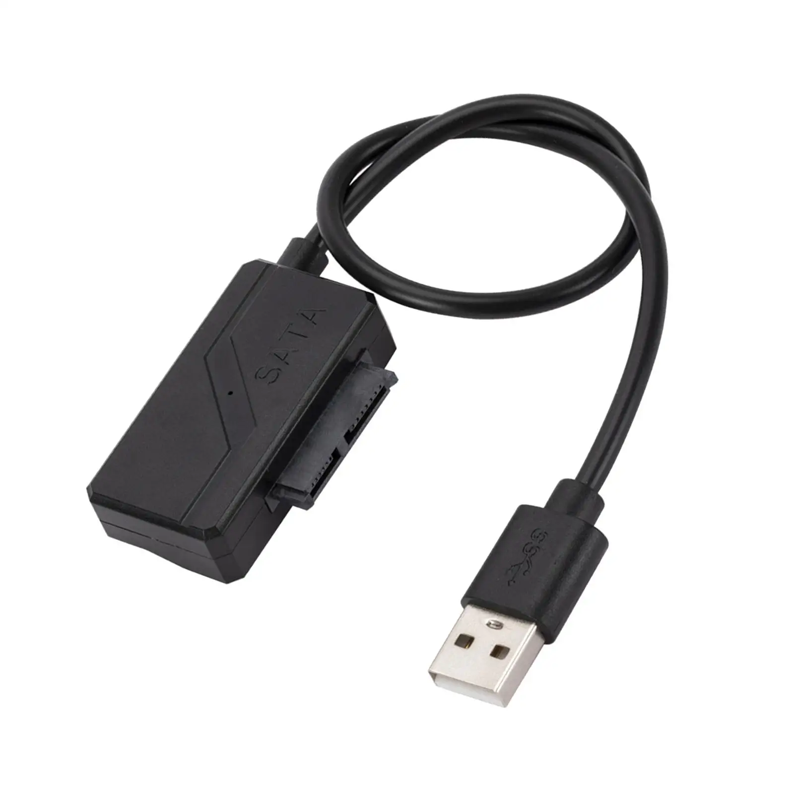 Plug and Play USB 2.0 to SATA 7+6 13pin Adapter for Slim Laptop Optical Drive Read Write CD DVD Data Cable