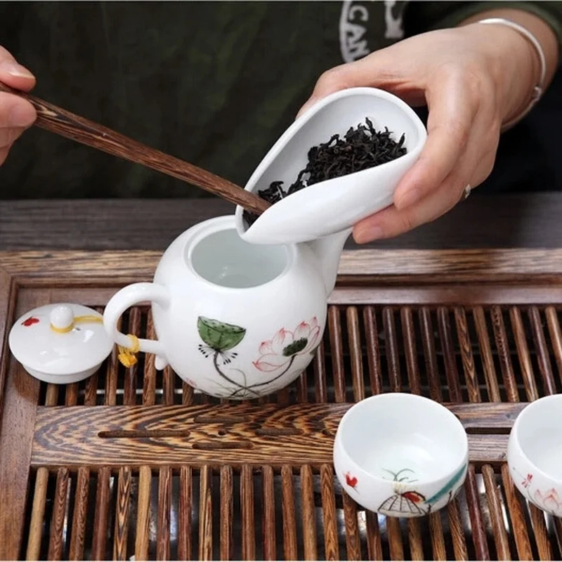 White Porcelain Cha He * Tea Presentation Vessel Kung Fu Tea Accessories