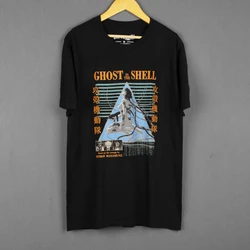 Ghost In The Shell T-Shirt Japanese Anime Masamune Shirow Akira Jin Roh PATLABOR Men Summer Cotton Tee shirt