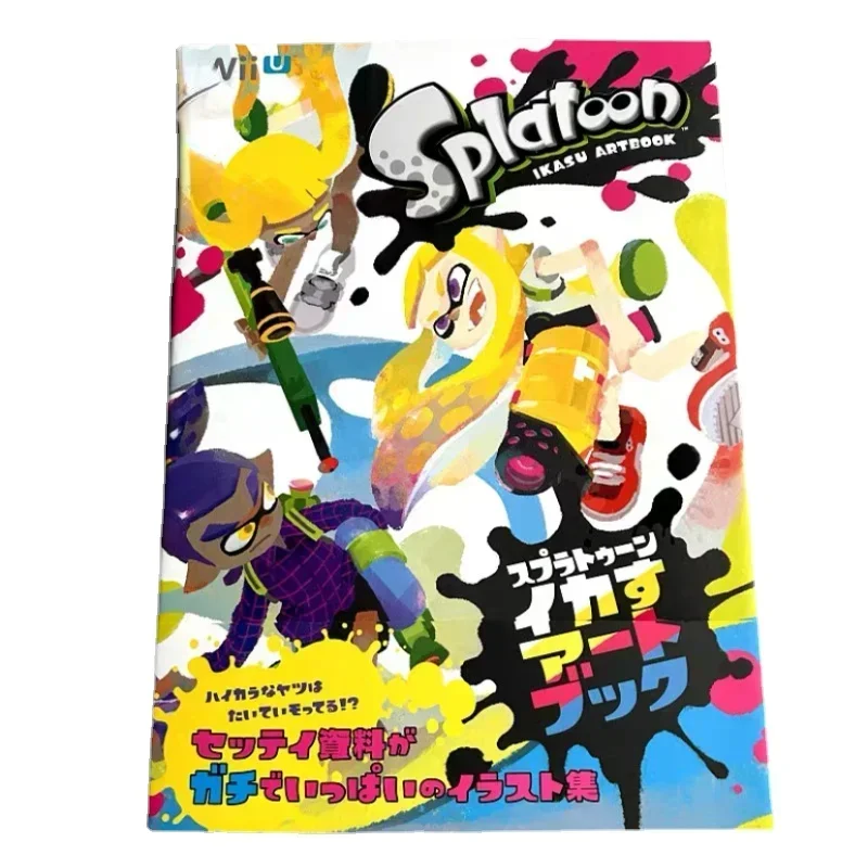 Original Japanese Vertion 328/400 Pages Splatoon 1/2/3 Series Art Set Collection Books