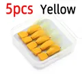 5pcs Yellow
