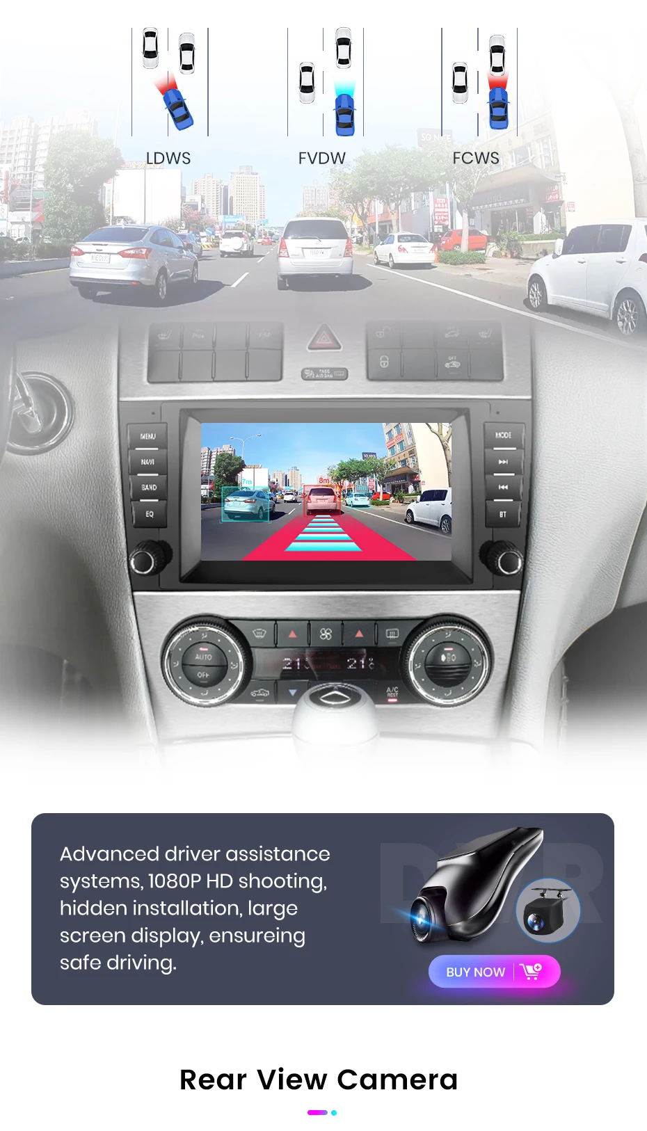Junsun Android Auto Radio Für Mercedes Benz C-Klasse W203 CL203 CL203 CLK W209 CLS W219 2004-2011 CarPlay auto Multimedia GPS 2din – Detail 20