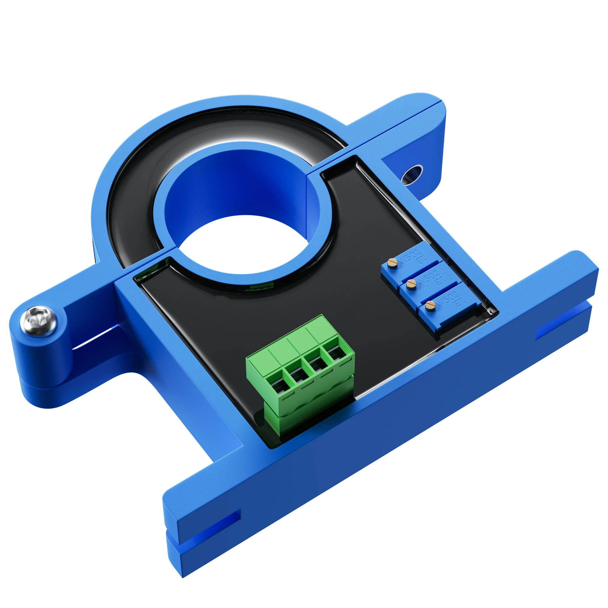 Split Core AC/DC Stromsender 30A 50A 100A 1000A Hall Stromsensor Wandler 25mm 0-10V 4-20mA Stromsender