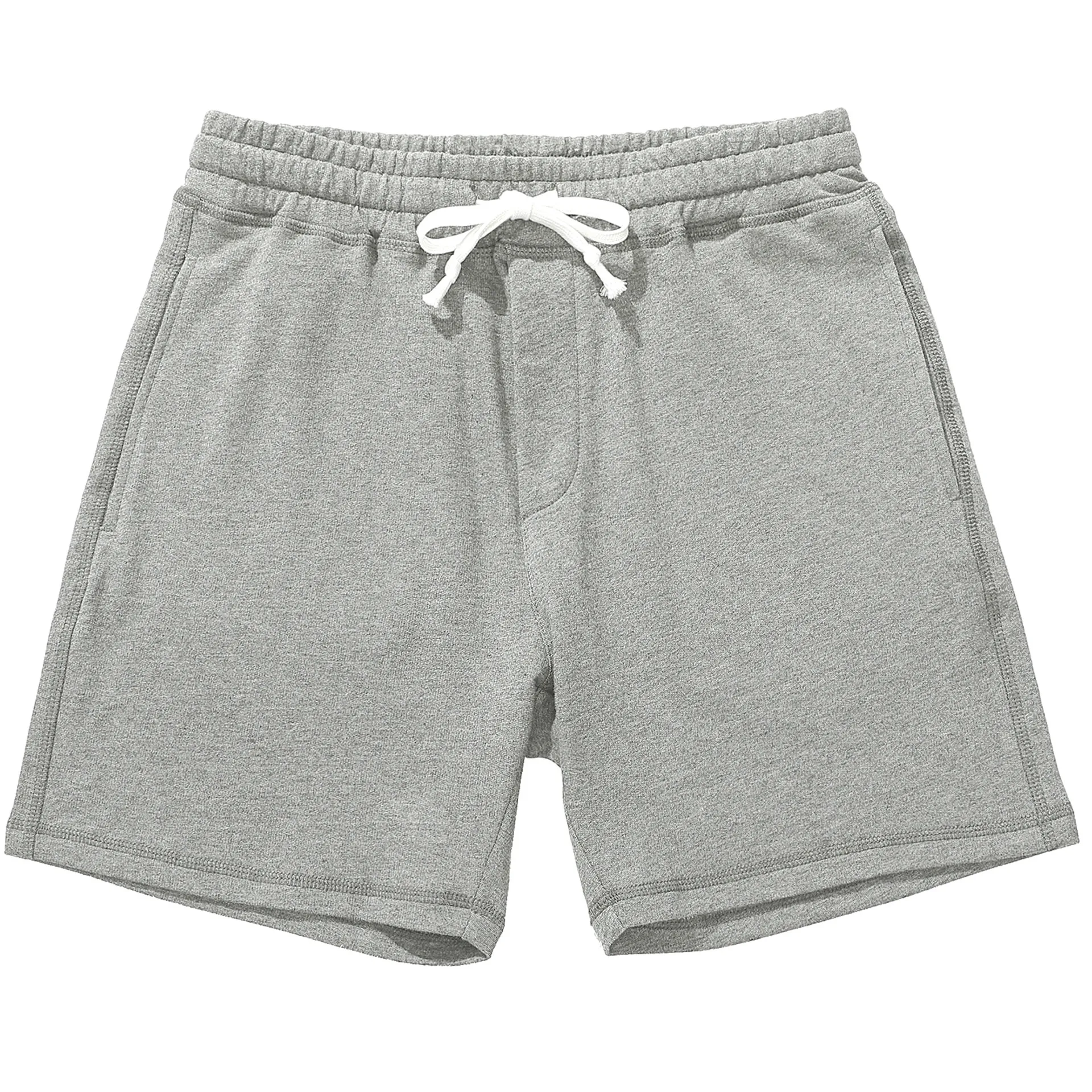 

Шорты Akkad Kuti мужские, повседневные, 100% хлопок, свитшот для тренировки, с эластичным поясом и шнурком