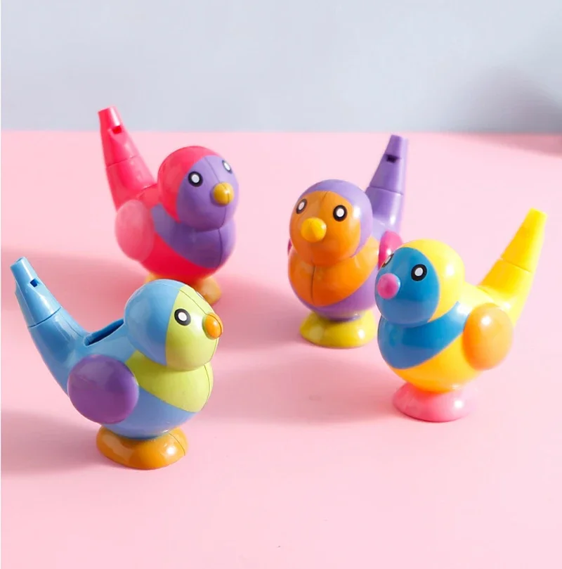 Цветной свисток для рисования воды и птицы, музыкальная игрушка для детей, раннее обучение, Подарочная игрушка для детей, музыкальный инструмент