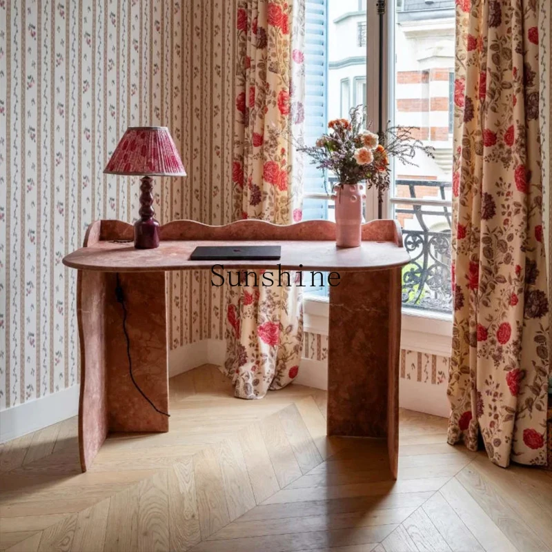 Italian light luxury high-end villa living room leisure creative design piano table desk