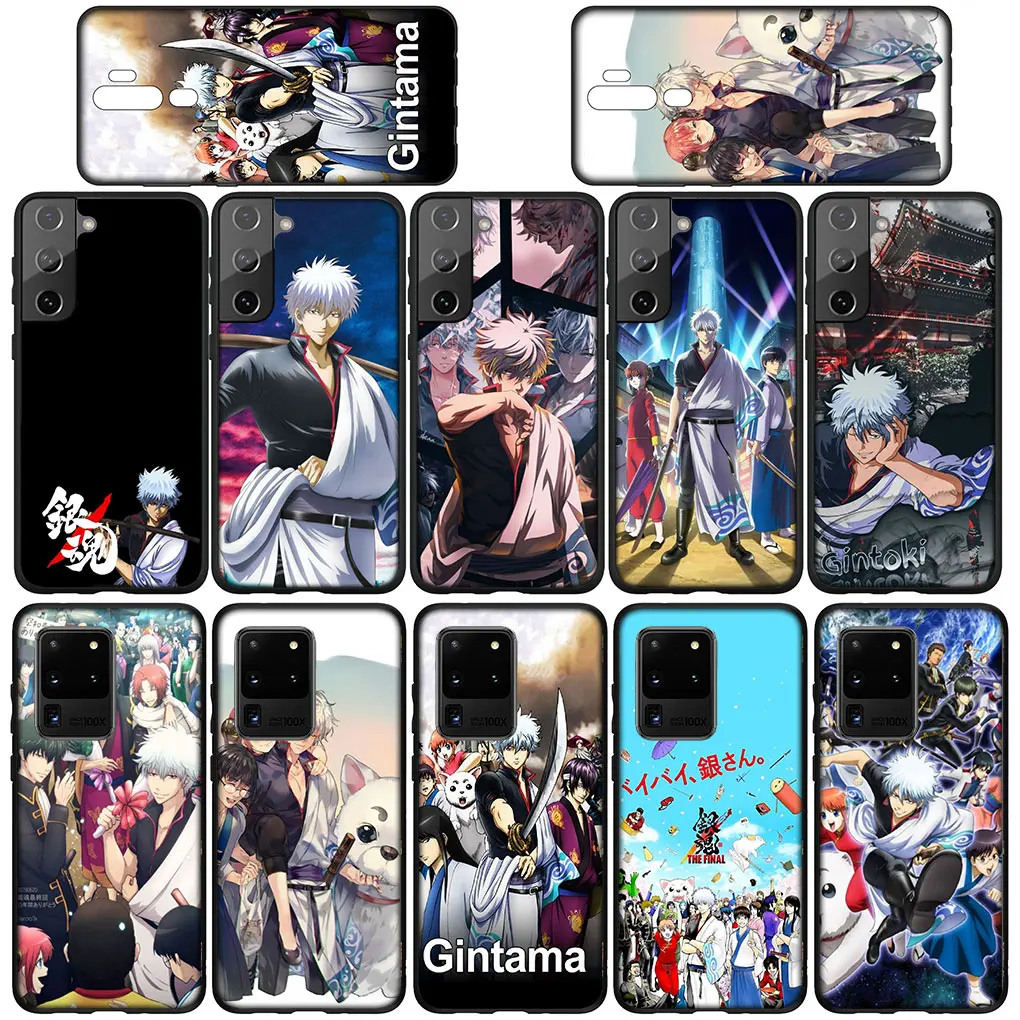 Gintama ostateczna miękka obudowa telefonu do Samsung Galaxy A32 A20 A22 A30 A31 A10 A50 A51 A52 A53 A72 A33 A73 przypadku