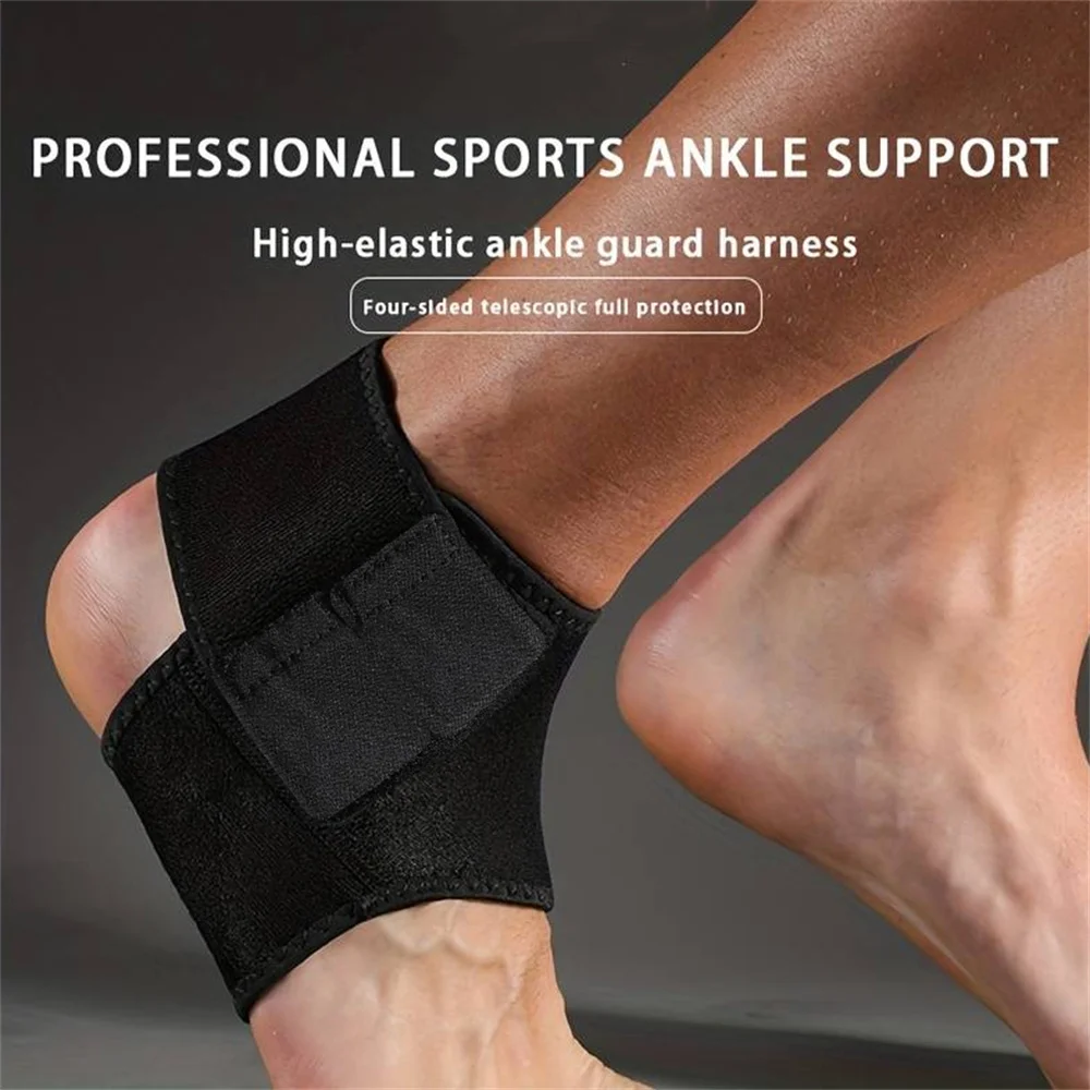 1PC Ankle Brace Neoprene Compression Adjustable Straps For Arthritis Achilles Tendonitis and Sprained Ankle