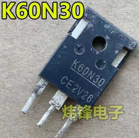 Used 5pcs K60N30 AOK60N30 TO-3P Original disassembly