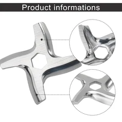 2 Pcs Meat Grinder Parts #5 Mincer Accessory Replacement Fits For Moulinex Meat Grinder Accessories Spare Parts