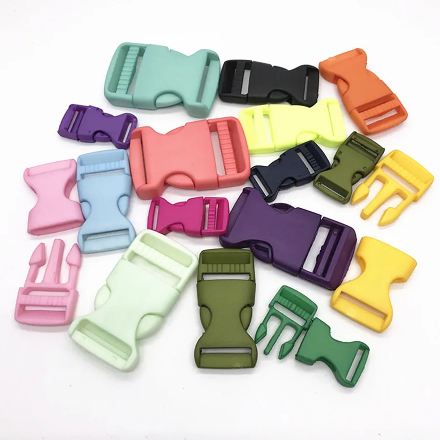 Plastic Release Buckles Side Clip Backpacks Straps Bag Pet Webbing Diy Snap Clasp Accessories Inner Diameter 15MM 20MM 25MM 30MM