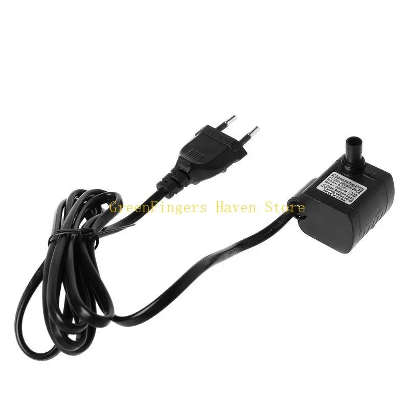 F68D EU Plug AC 220V 3W Water Aquarium Fountain Air Fish Pond for Ta