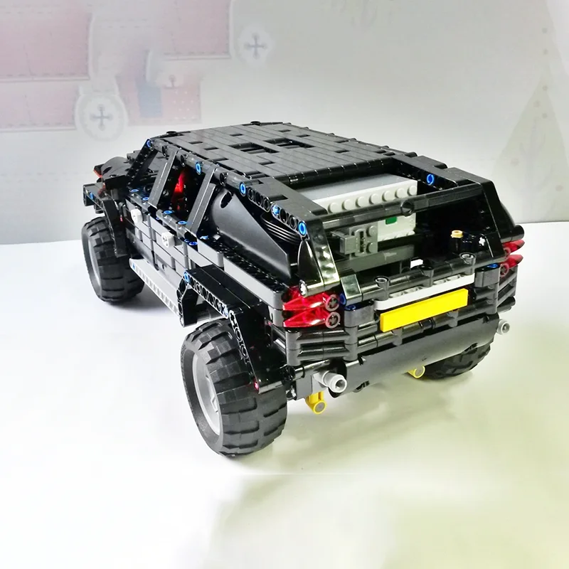 1419pcs MOC AWD SUV Technical Model Building Blocks Construction Assemble Toys DIY Creative Christmas Gifts Idea Kids Birthday