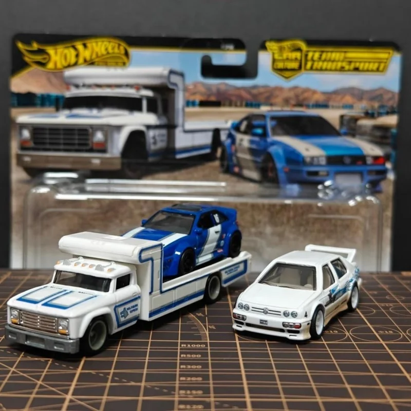 Hot Wheels Car Culture FLF56-26L Team Transport Gold Label Honda Civic Camaro Off-Road 1/64 Die-Cast Model Cars Collectible Gift view 3
