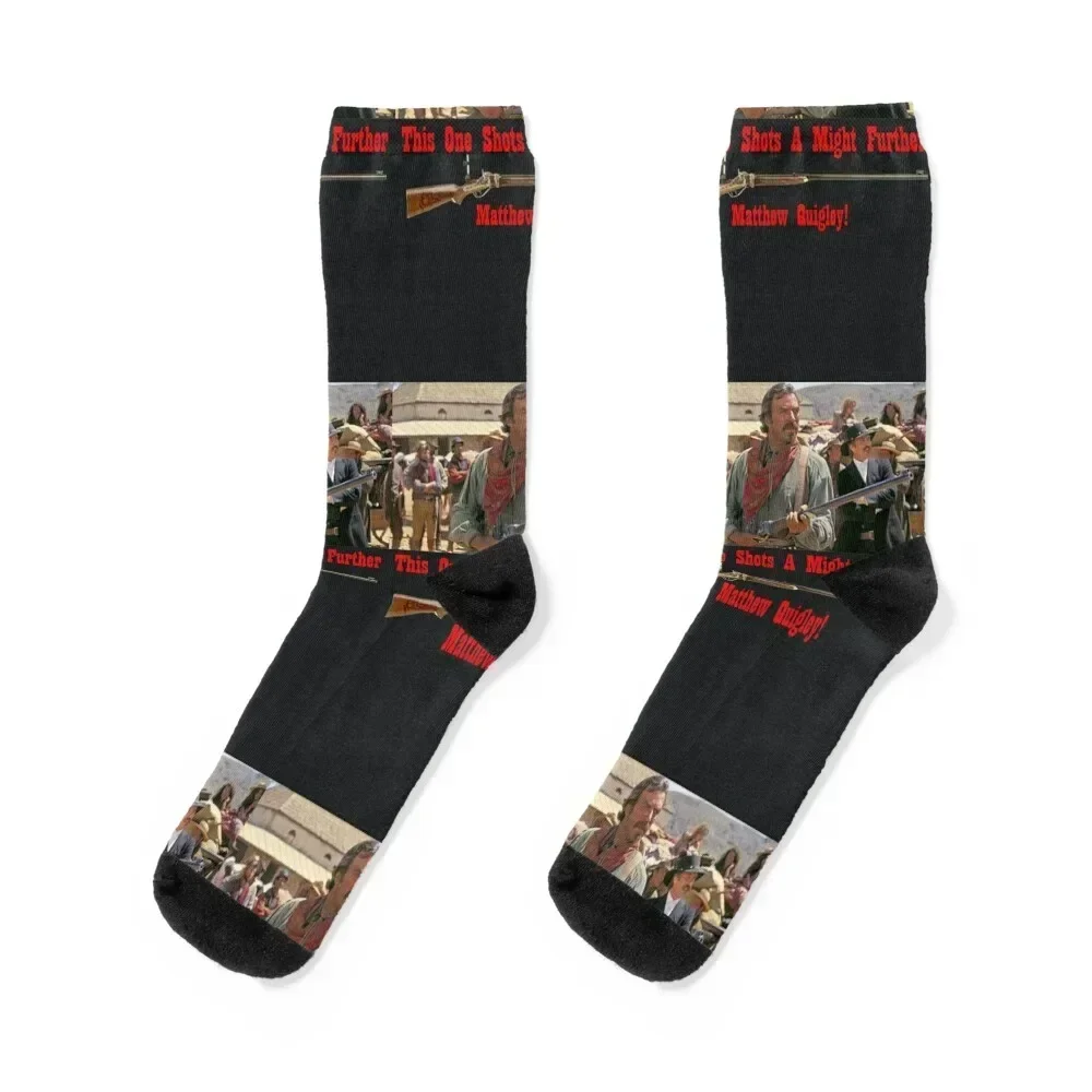 Tom Selleck quigley Down Under Socks hockey Heating sock Stockings man Woman Socks Men's