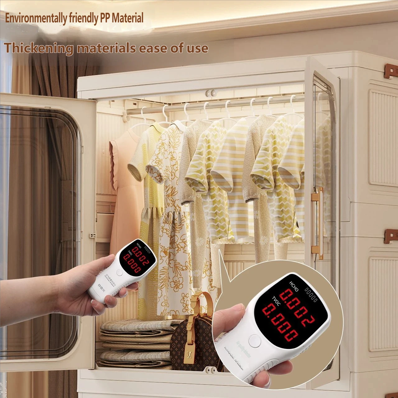 Armario Plegable para Bebés Sin Instalación – Mueble de Almacenamiento Multicapa para Juguetes, para Sala de Estar y Dormitorio, Organizador de Ropa que Ahorra Espacio