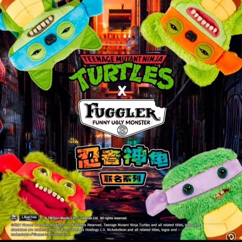 ホットセール-本物のファグラーハロウィン版ティーンエイジ・ミュータント・ニンジャ・タートルズ-面白い不気味なモンスター-ソフトぬいぐるみ-レオナルド-コレクタブルトイ-ギフト
