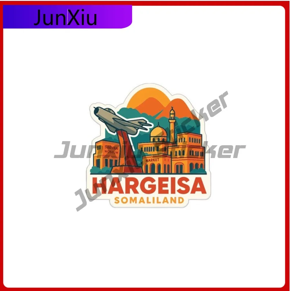 

Hargeisa Somaliland City Sticker Exterior Accessories Bumper Truck Electric Camper Windows Vinyl Decal Decorative Decals Suv Pvc