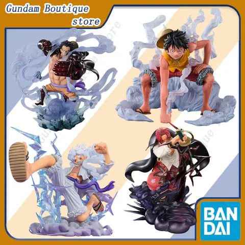 Bandai Orijinal Figuarts ZERO ONE PIECE Maymun D. Luffy Shanks Sir Crocodile Anime Aksiyon Figürü Koleksiyon Model Oyuncaklar Süsler
