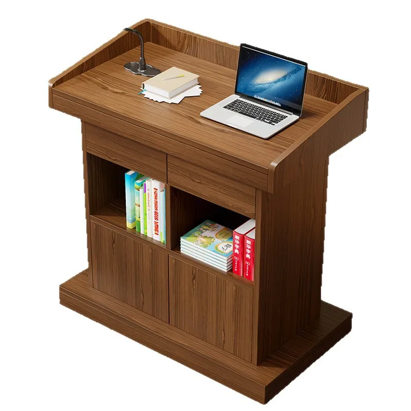 Lecture Desk Speech Desk Simple Modern Welcome Desk Reception Shopping Guide Customer Presiding