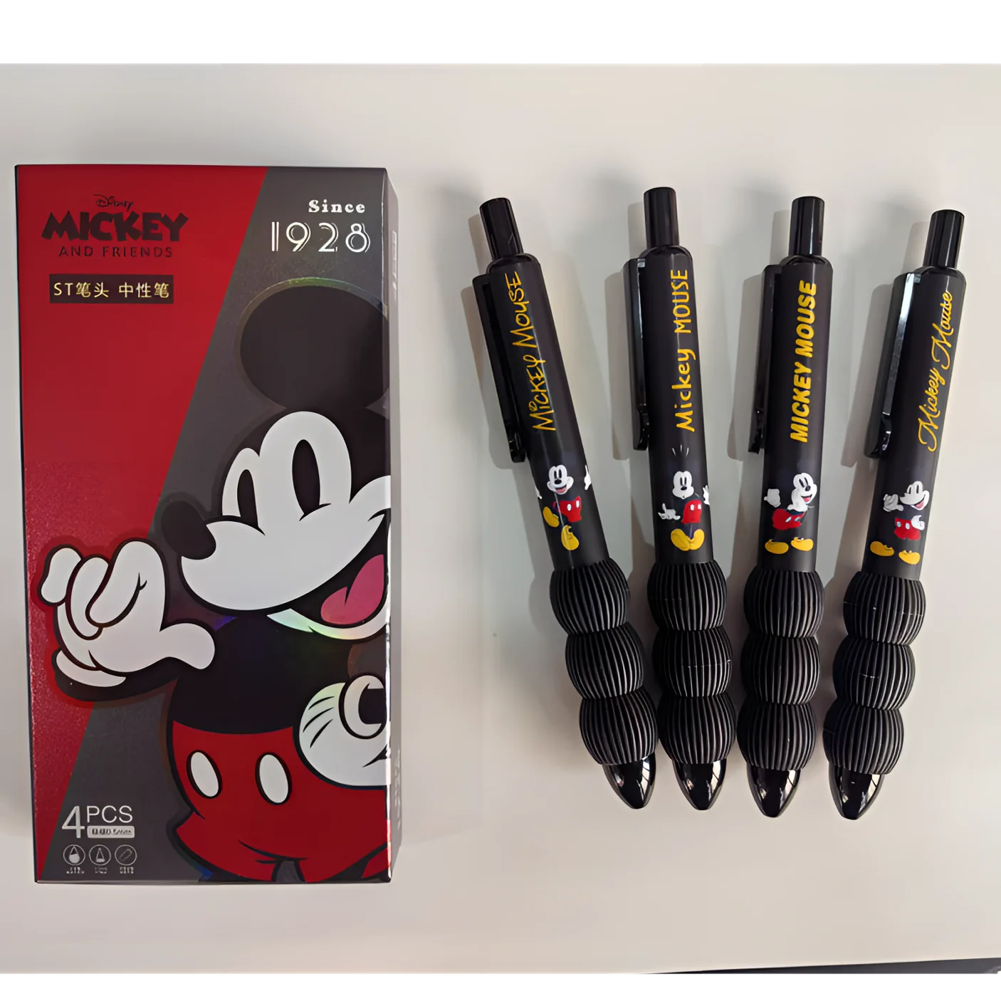 

4pcs 0.5mm Press Pants Fast Drying Pen Student-specific Neutral Pen Ins Style Holiday Gifts School Supplies