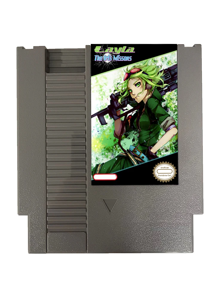 LAYLA THE LRIS MISSIONS NES Rom Hack - 8 Bit Games Card PAl and NTSC USA Version Game Cartridge For 72 Pins NES Classic Console