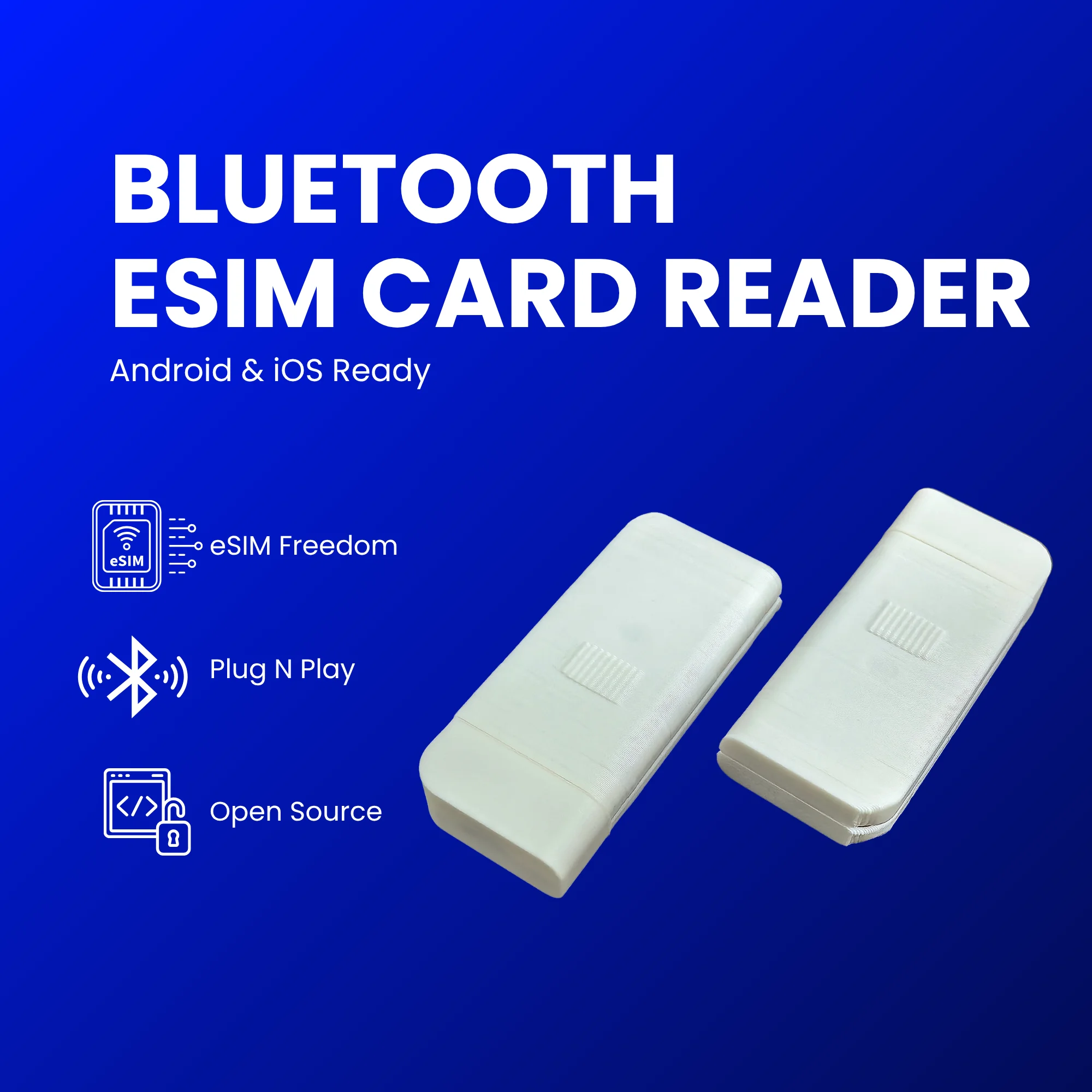 Open Source Bluetooth eSIM Card Reader for Android and iOS（pro）
